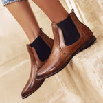 Midnight Muse Chelsea Camel Boots