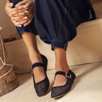 Square Mesh Ballerinas