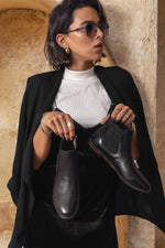Midnight Muse Chelsea Black Boots