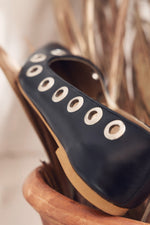 Pointed Ballerinas Black