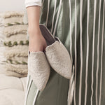 Dantelle Beige Mules
