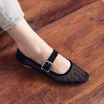 Square Mesh Ballerinas