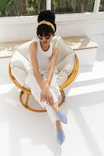 The Positano Striped Mules
