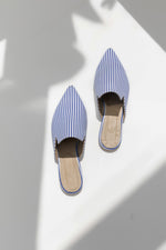 The Positano Striped Mules