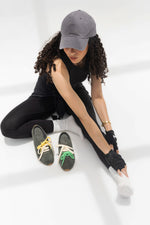 Luna Lace Grey Mule sneakers