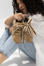 Luna Lace Beige sneakers