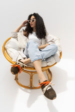 Luna Lace Olive Mule sneakers