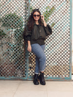 Chunky Combat Black Boots