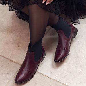 Chelsea Boots Burgundy