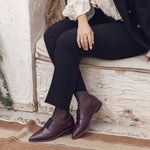 Oxfords Pointed Burgundy