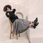 Chunky Sole Black Shoes