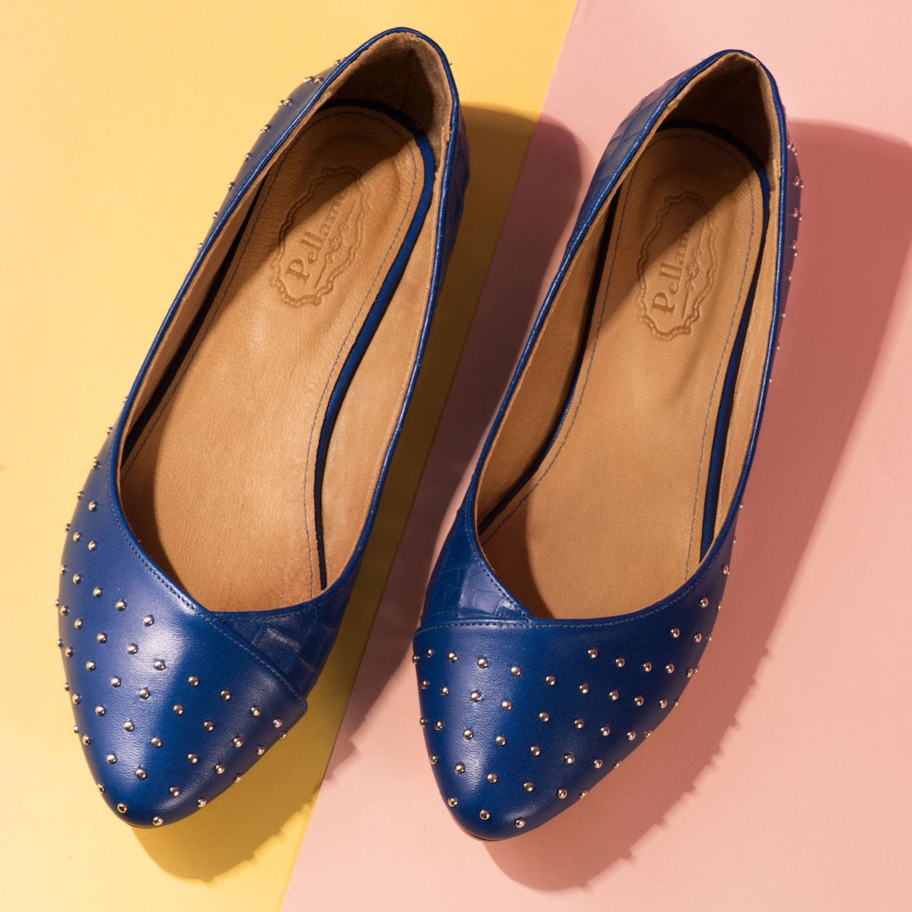 Pointed Ballerinas Blue