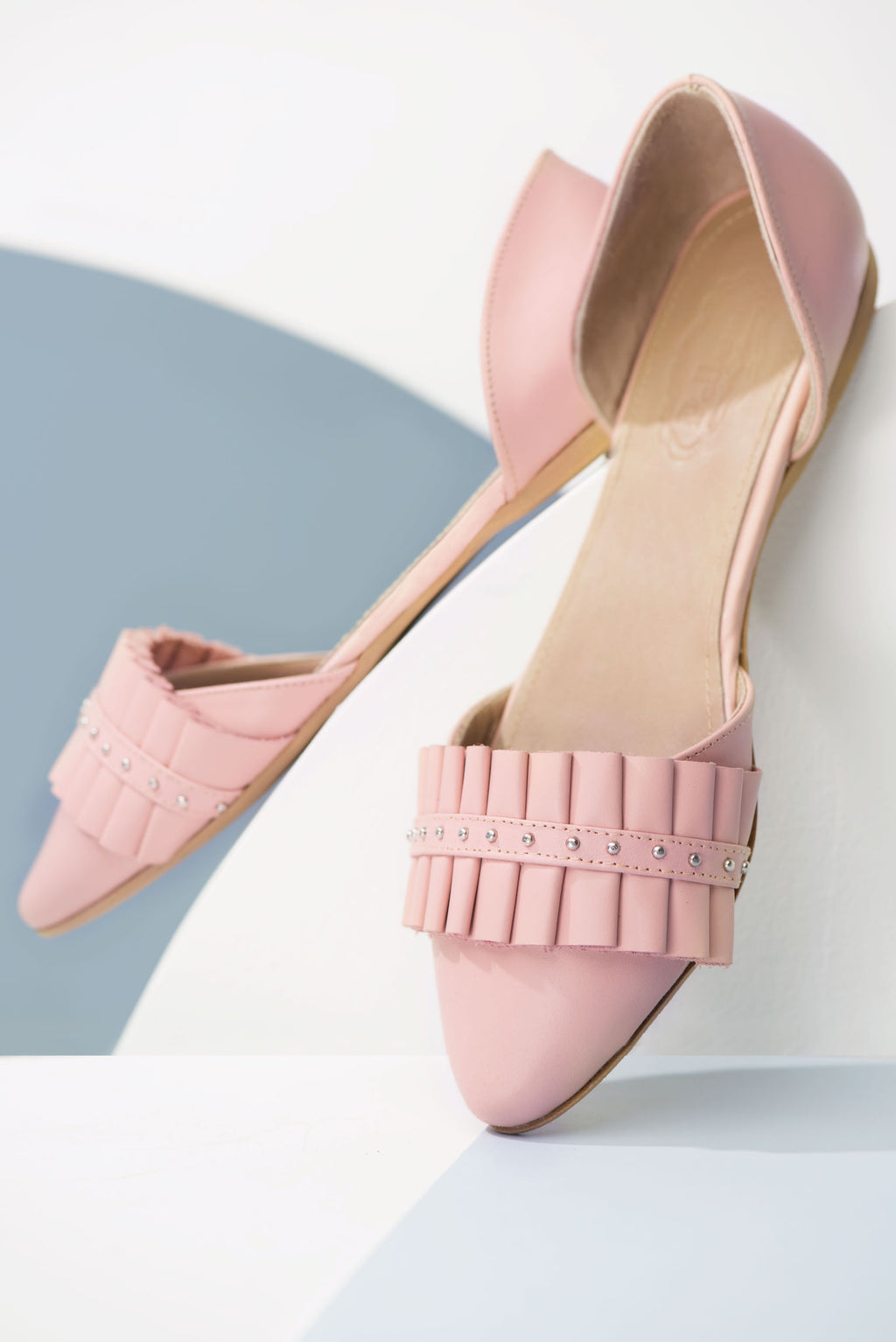 Pointed Flats Pink