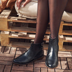 Buckled Chelsea Boots Black