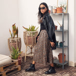 Combat Fur Lace-up Boots Black