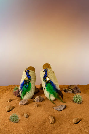 Peacock Mules
