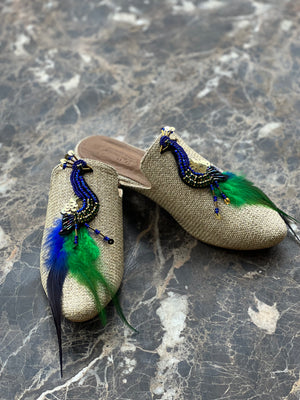 Peacock Mules