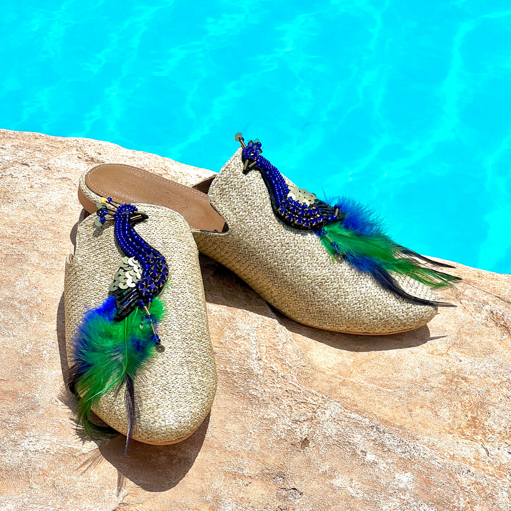 Peacock Mules