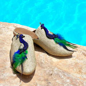 Peacock Mules
