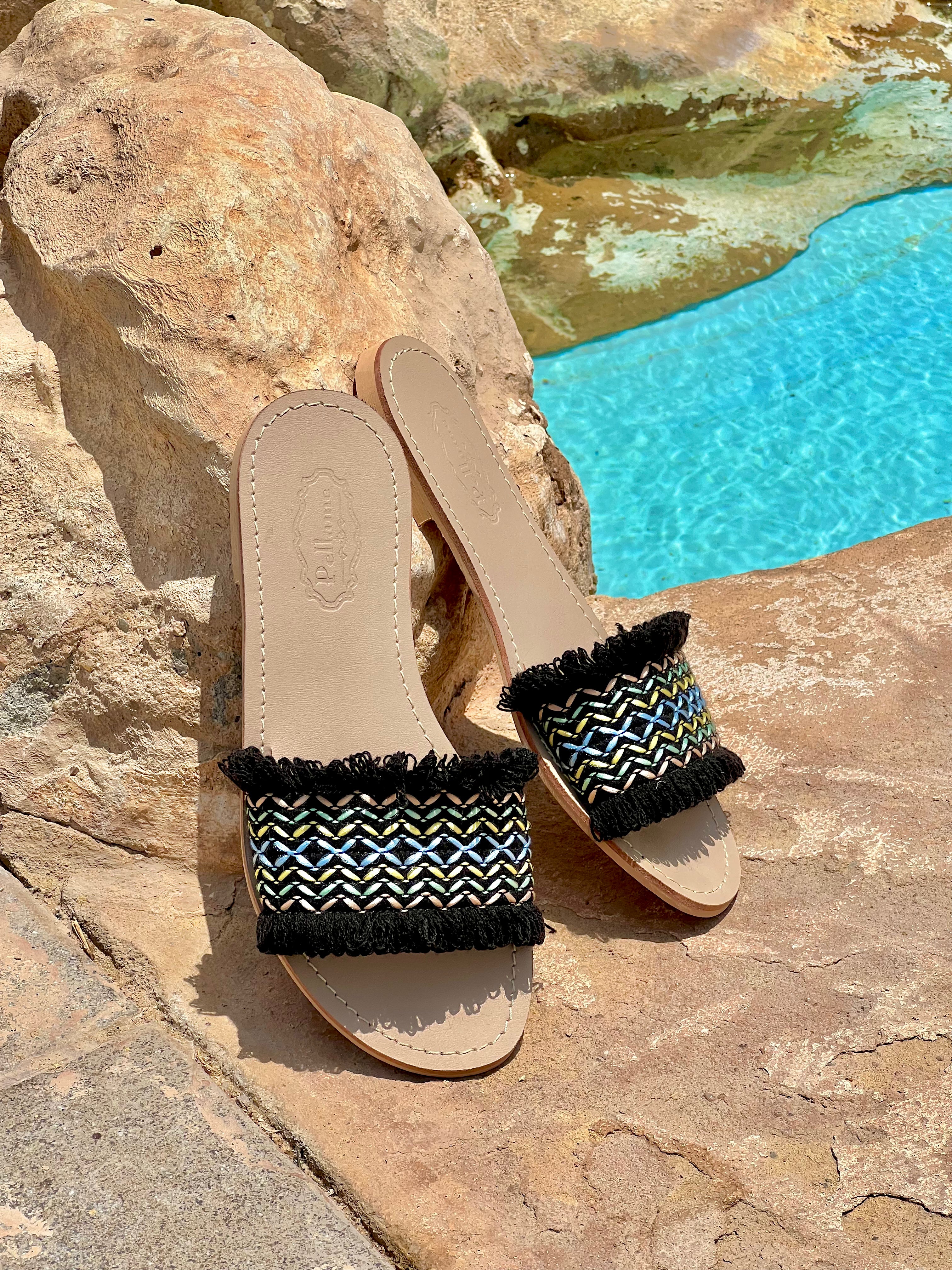 Black Slippers